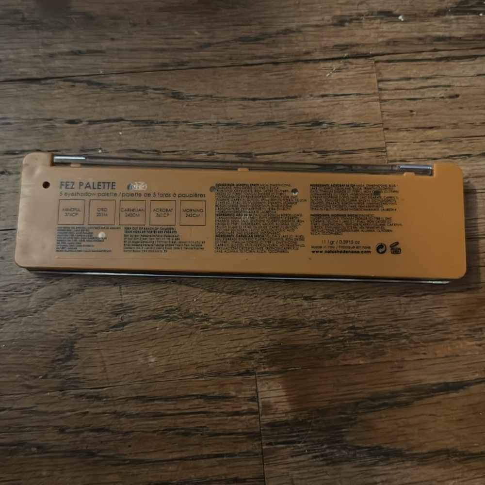 Natasha Denona Eyeshadow Palette - Gold, Orange, Blue - Picture 2 of 2